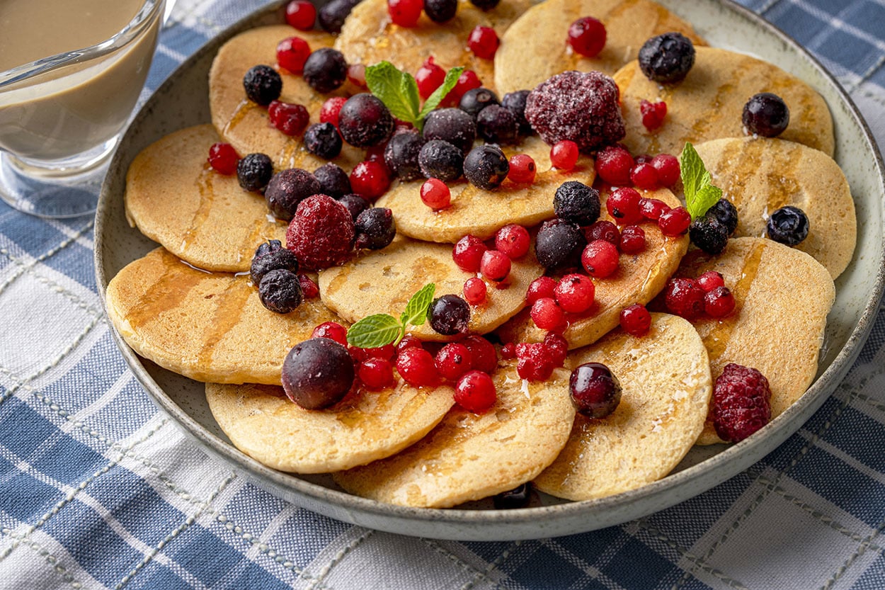 Üç Malzemeli: Unsuz Pancake