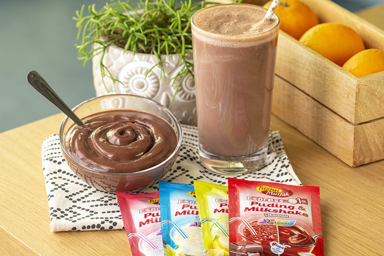 İftarın Pratik Tatlısı: Bizim Mutfak Express Puding & Milkshake