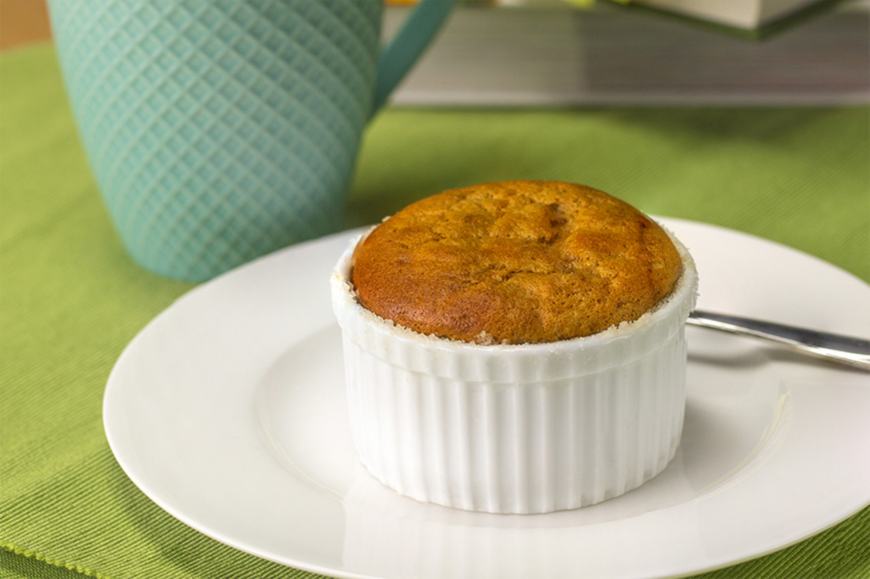 Fırında Helva Tadında: Tahinli Sufle