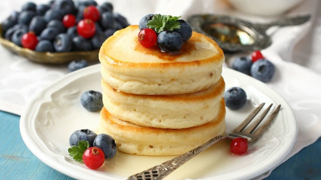 En Yumuşacık Kahvaltılık: Pofuduk Pancake