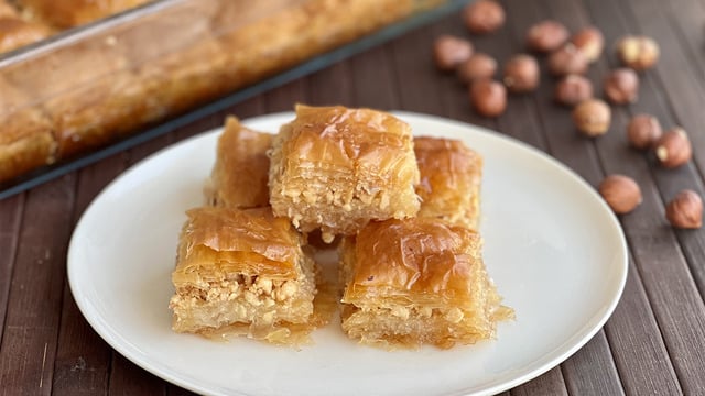 En Kolay Haliyle: Fındıklı Baklava 