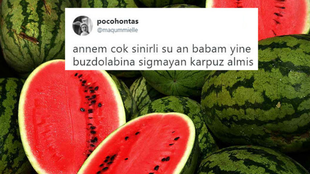 Yazın Sevilen İsmi Karpuz Hakkında Bir Diyeceği Olan 13 Kişi