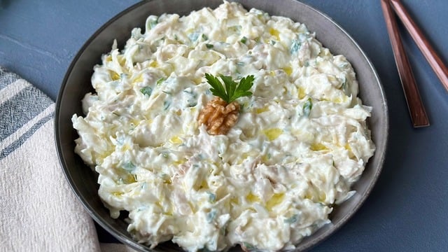 Yok Böyle Lezzet: Tavuklu Kereviz Salatası