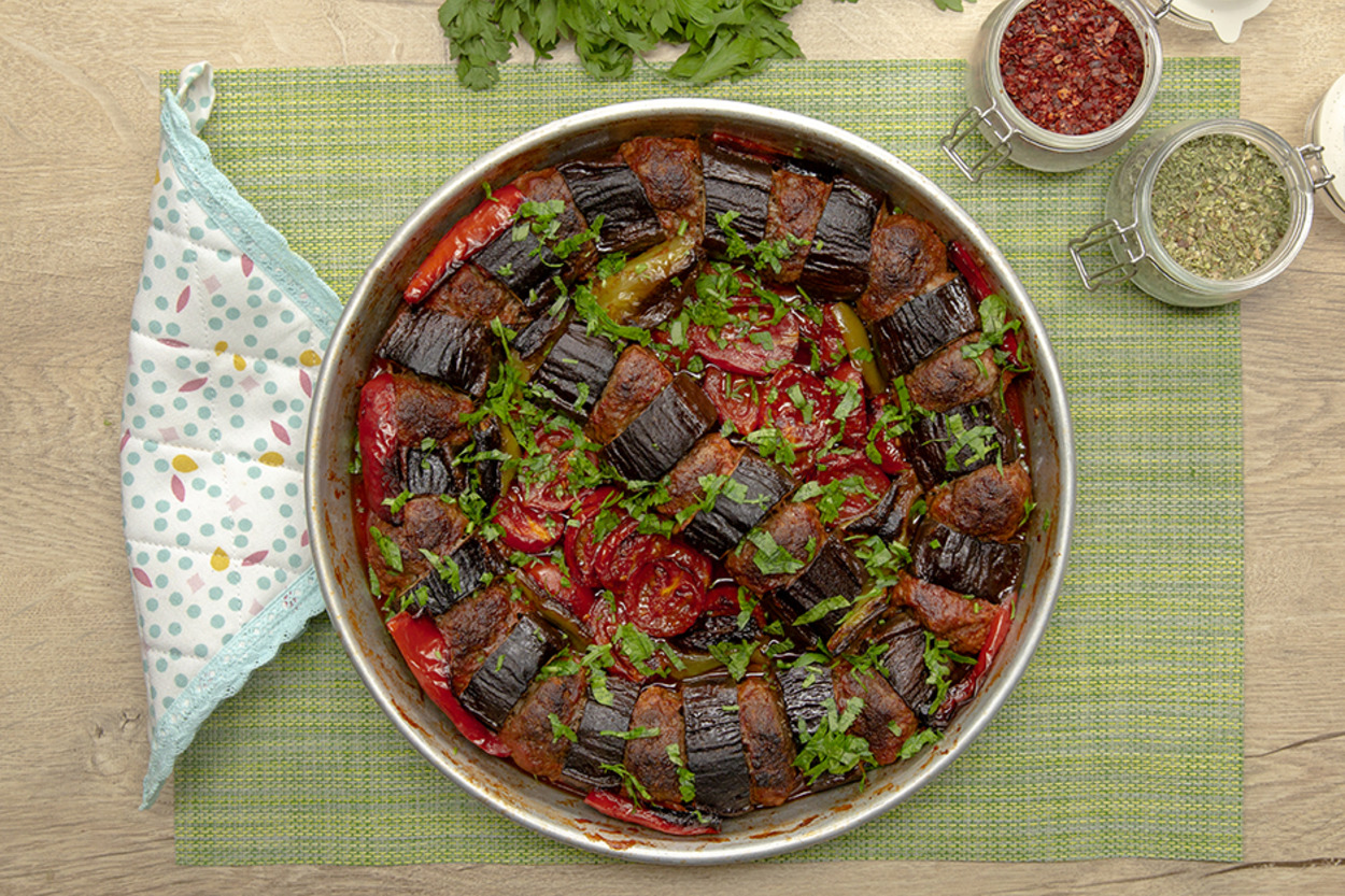 Tepside Bayram Havası: Patlıcanlı Kebap