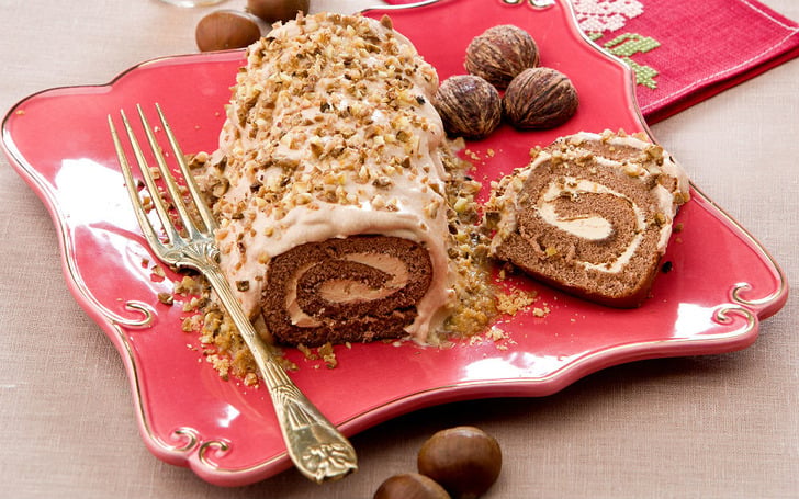 Kestaneli Rulo Pasta Tarifi
