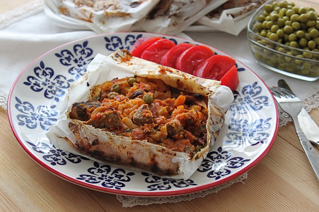 O Bir Lezzet Paketi: Kağıt Kebabı