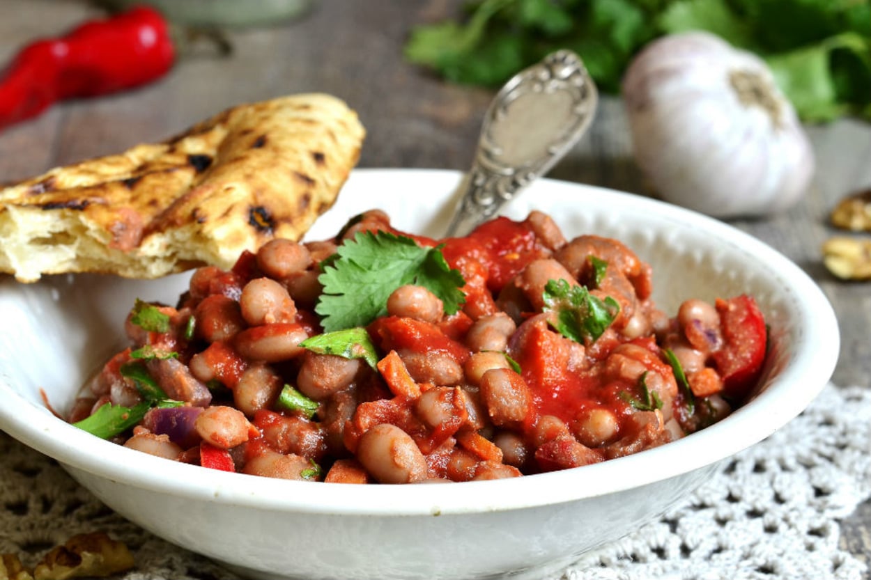 Ekmek Banmalık: Sebzeli Barbunya Yemeği