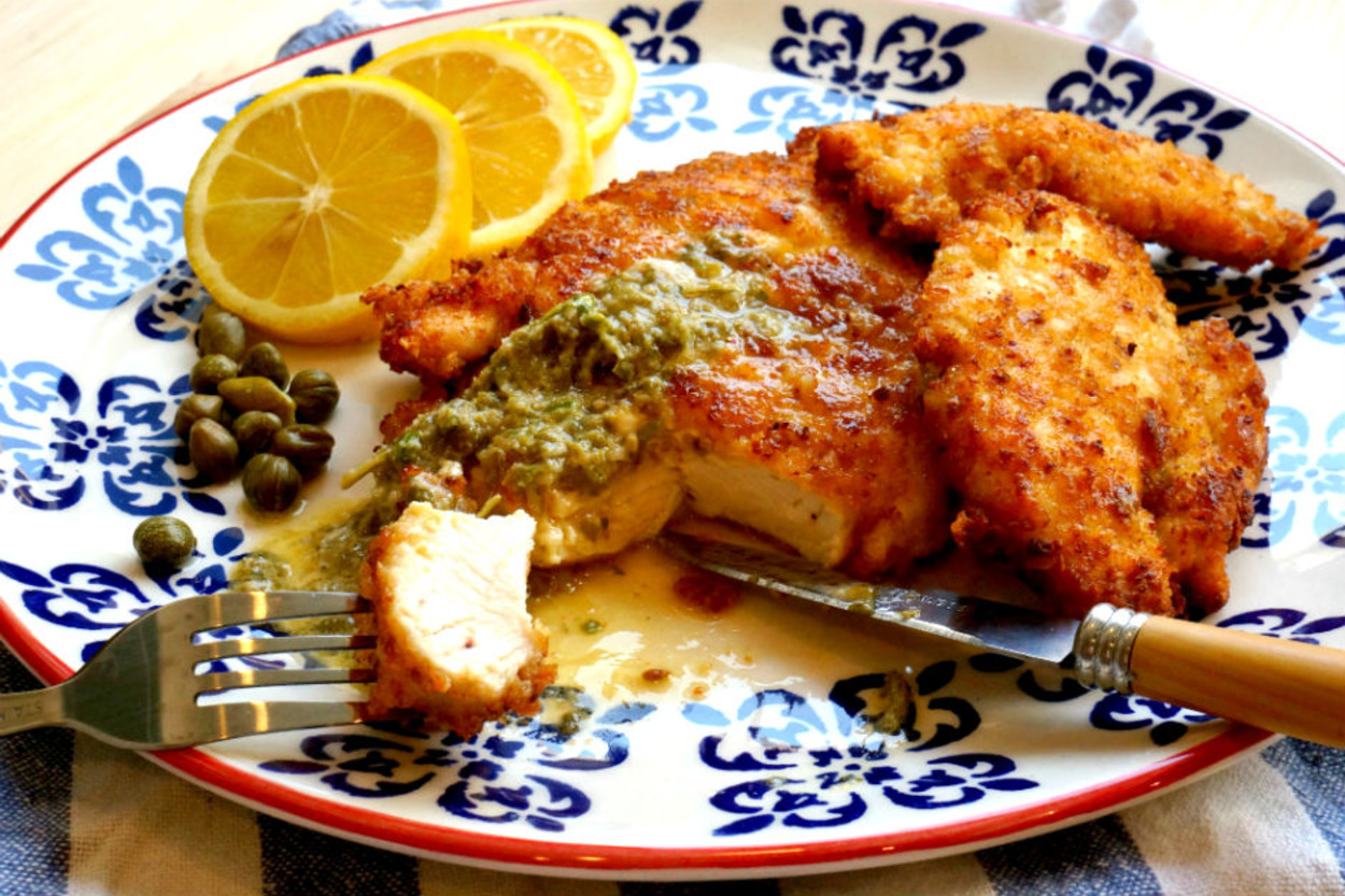 Yumuşacık: Tavada Parmesanlı Tavuk