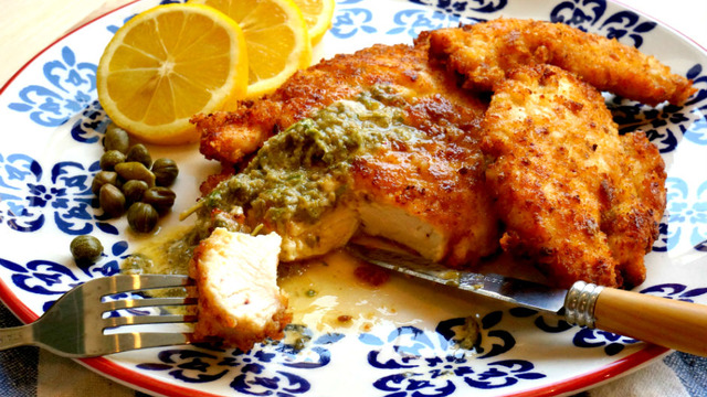 Yumuşacık: Tavada Parmesanlı Tavuk