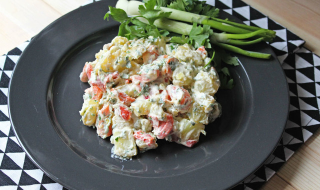 Hayran Olunası: Labneli Patates Salatası