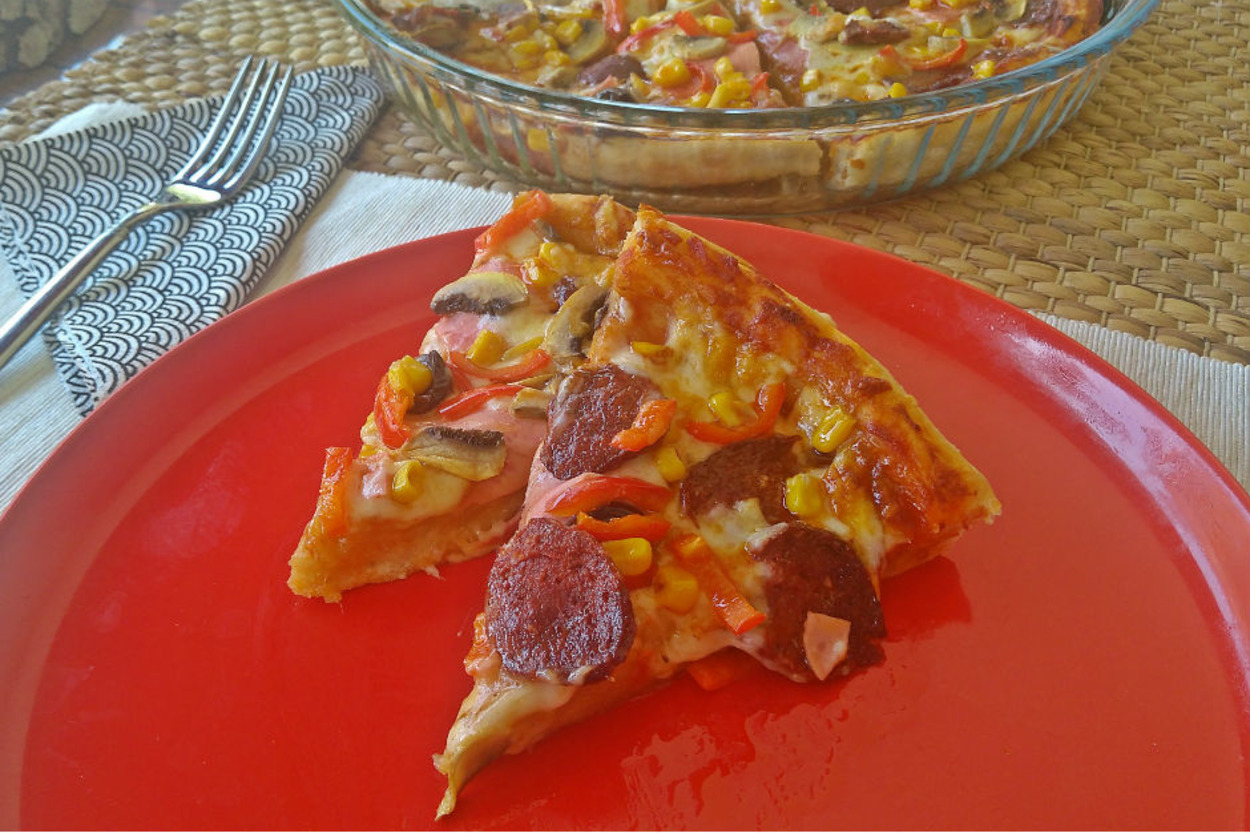 Her Öğüne Yakışır: Ekmek Hamurundan Kolay Pizza