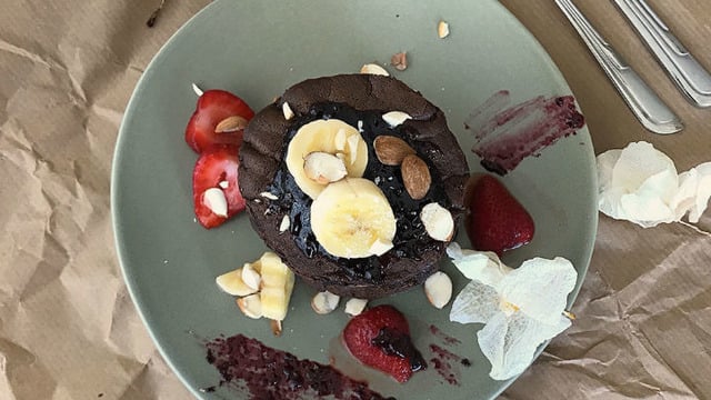 Kahvaltılarınız İçin: Sağlıklı Kakaolu Pancake
