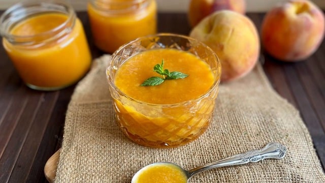 Şekeri Az, Tadı Leziz: Şeftali Marmelatı