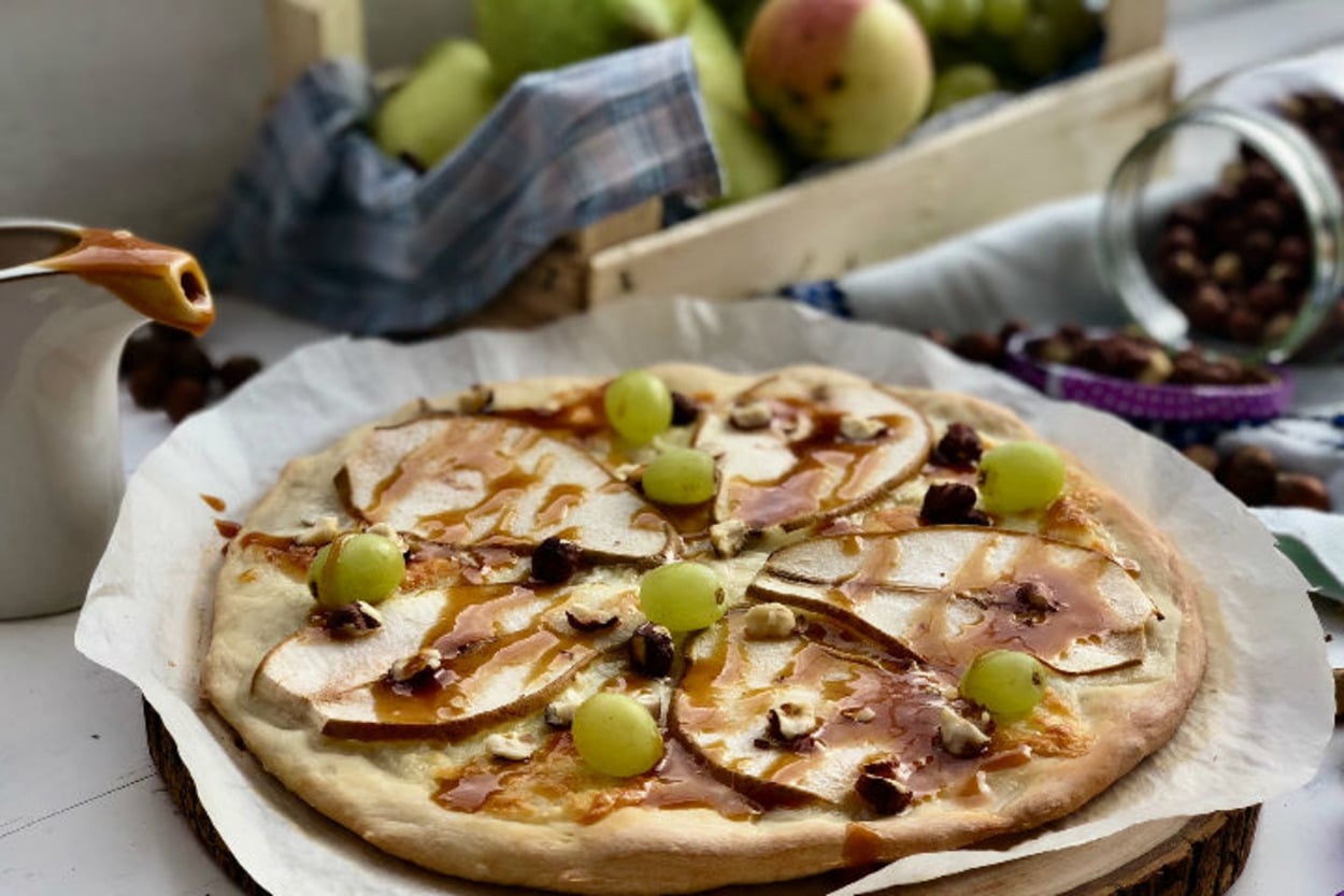İki Lezzetin Uyumu: Armutlu Pizza