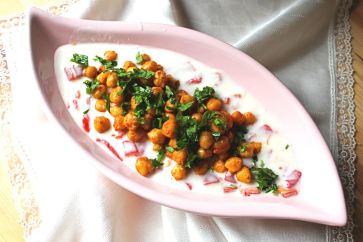 Yoğurtlu Nohut Salatası Tarifi