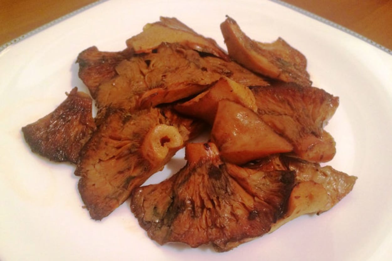 Lezzeti Şahane: Kanlıca Mantarı Kavurma