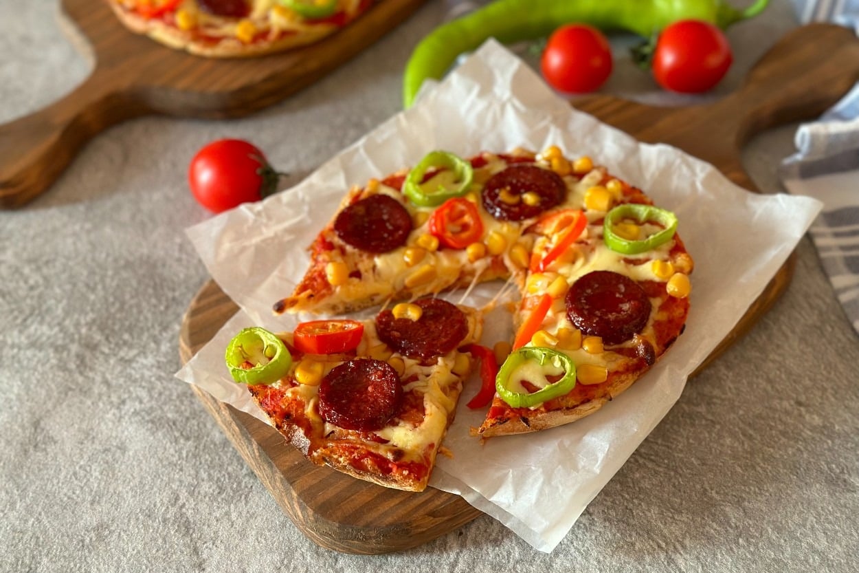 Daha Kolayı Yok: Bazlamadan Pizza