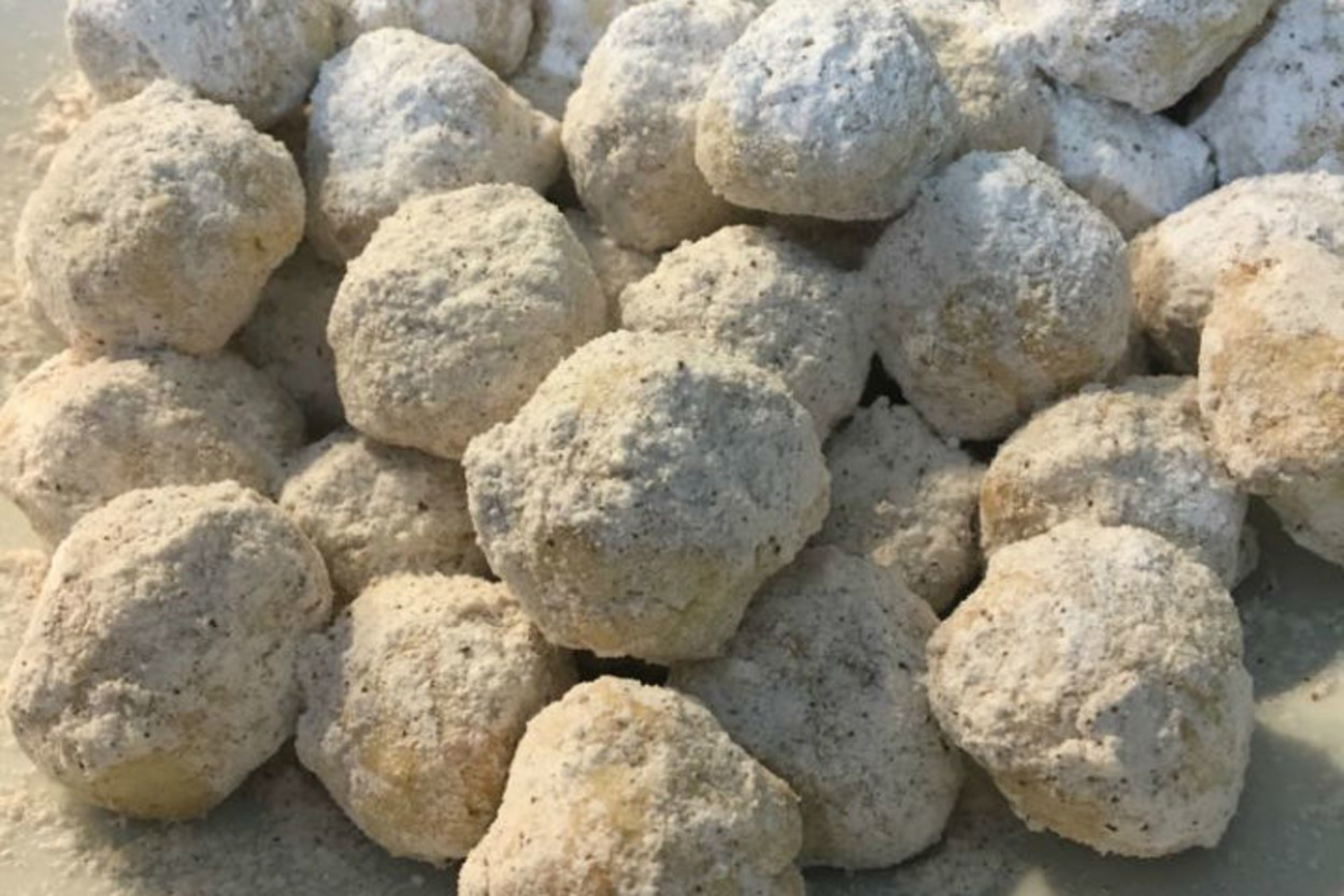 Üzeri Pudra Şekerli: Tarçınlı Kurabiye