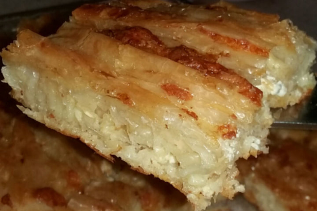 Baklavalık Yufkadan: Pileli Börek