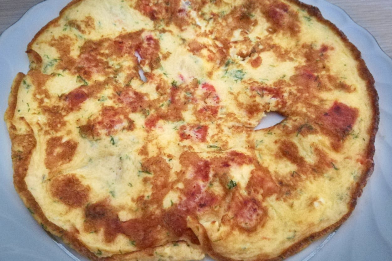 Sağlıklı Olsun, Tok Tutsun: Dereotlu Peynirli Omlet