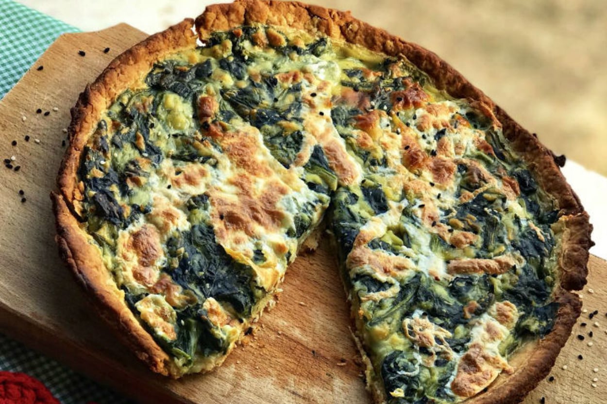 Hamuru Ağızda Dağılır: Ispanaklı Tart