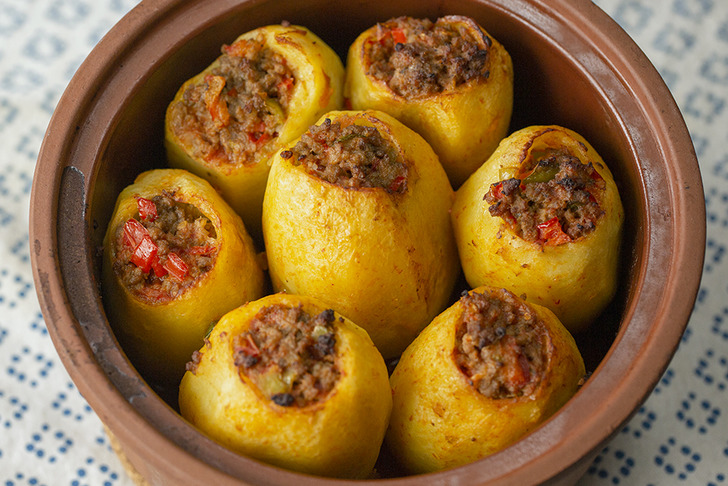 Kıymalı Patates Dolması Tarifi