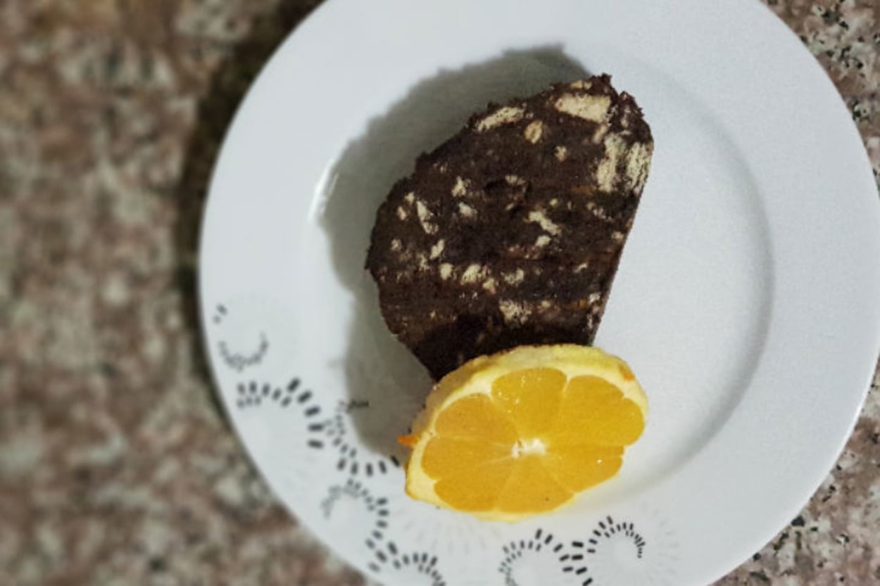 Çay Demlenene Kadar Hazır: Portakallı Mozaik Pasta