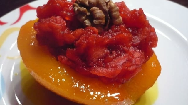 Güzel Birliktelik: Elmalı Ayva Tatlısı