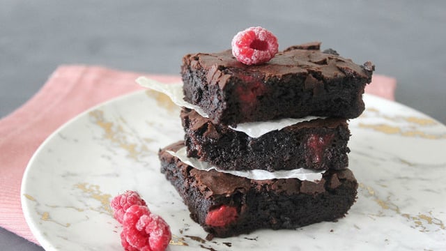 Tadına Doyum Olmaz: Frambuazlı Brownie