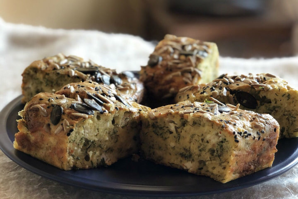 Hem de Çok Sağlıklı: Tuzlu Kek