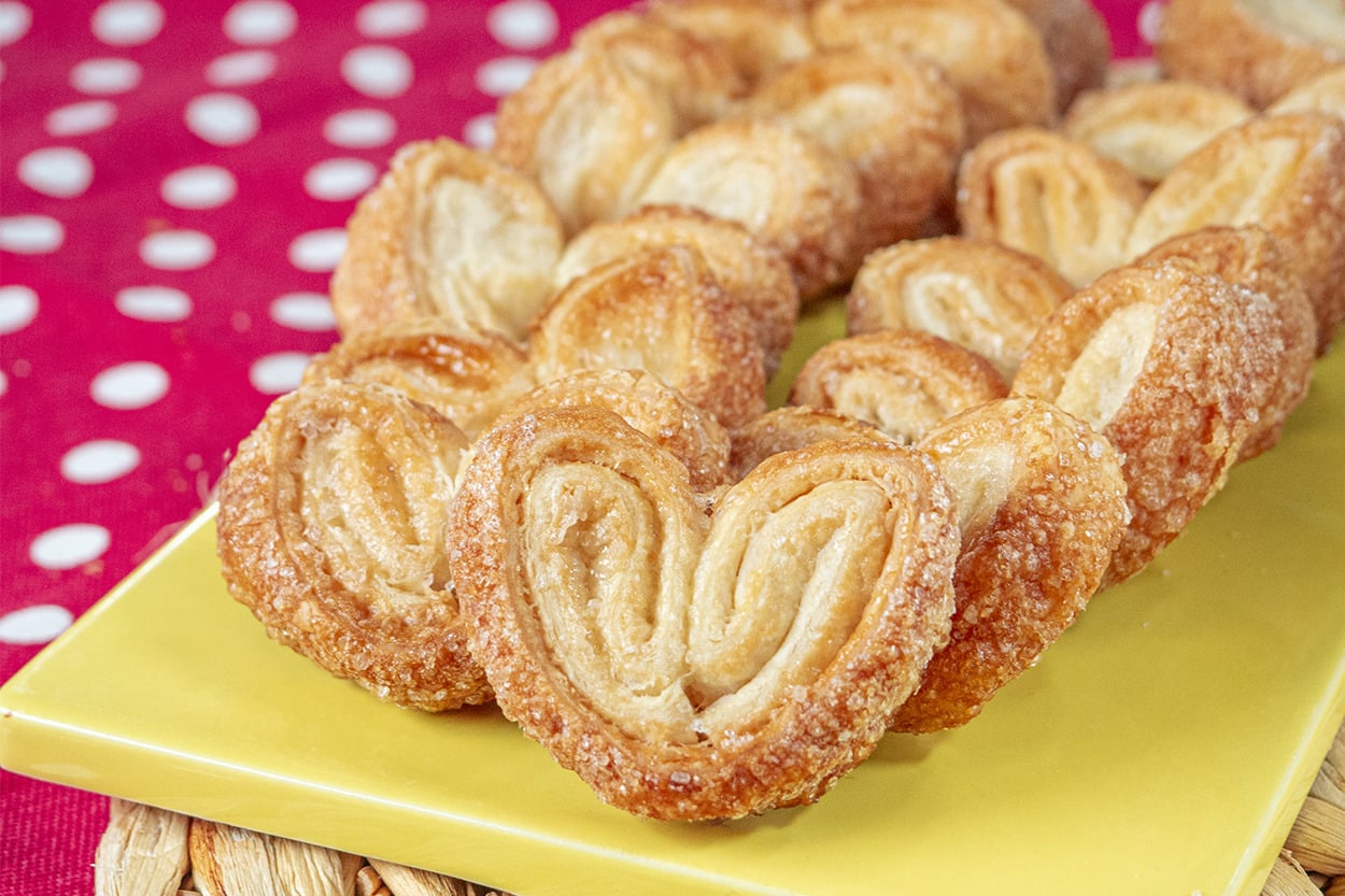 Sadece 3 Malzemesi Var: Palmier Kurabiye