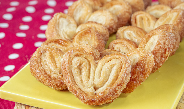 Sadece 3 Malzemesi Var: Palmier Kurabiye