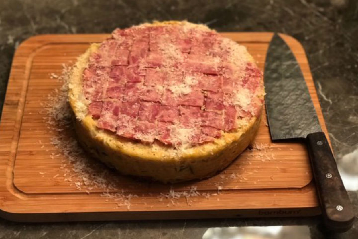 İtalya Evinize Geldi: Spaghetti Carbonara Cake