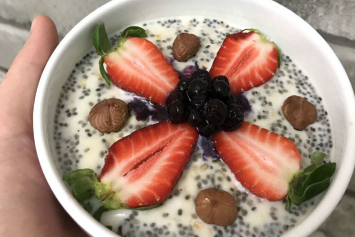 Chia Tohumlu Yulaflı Tatlı Tarifi