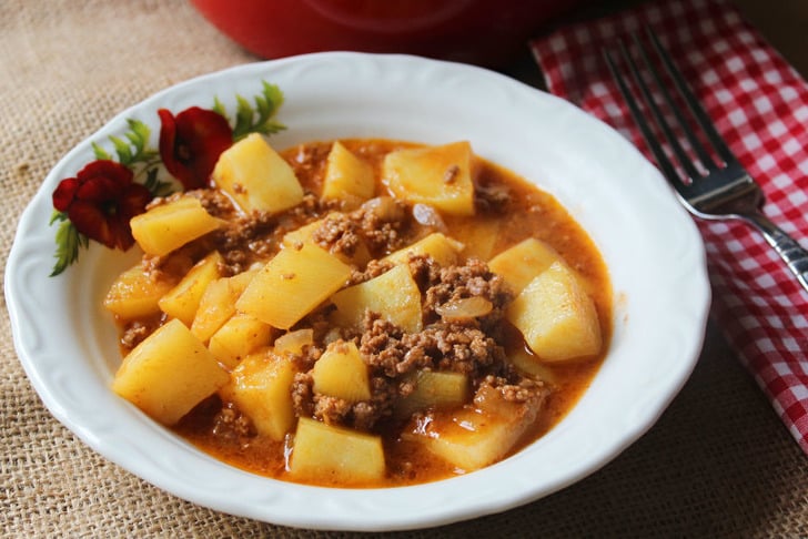 Kıymalı Patates Yemeği Tarifi