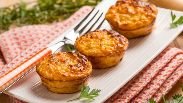Kahvaltıya Farklılık Geldi: Patatesli Muffin Omlet