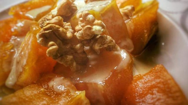 Muhteşem Uyum: Tahin Soslu Kabak Tatlısı