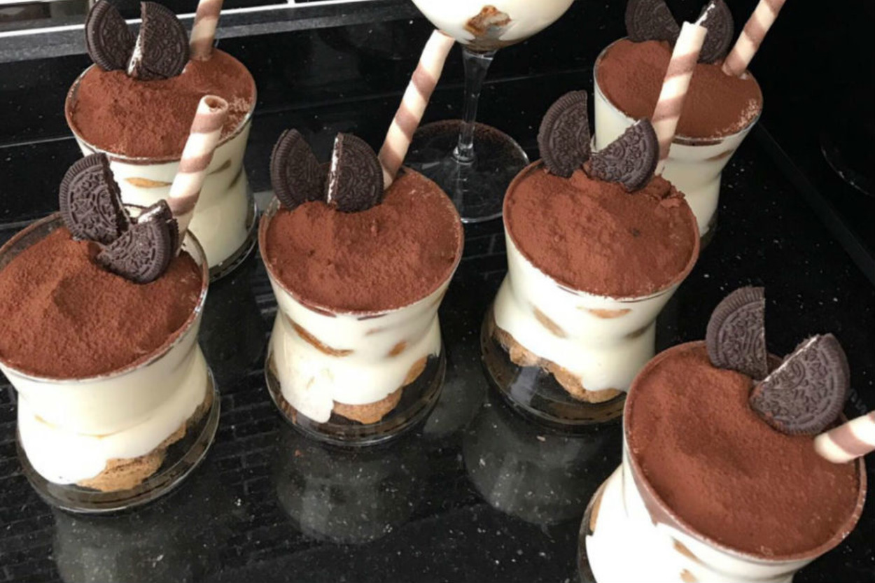 Şık Sunumuyla: Kupta Tiramisu