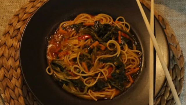 Farklı ve Lezzetli: Sulu ve Sebzeli Spagetti