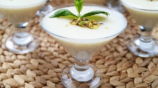 Sunumu Şık: Alaçatı Muhallebisi