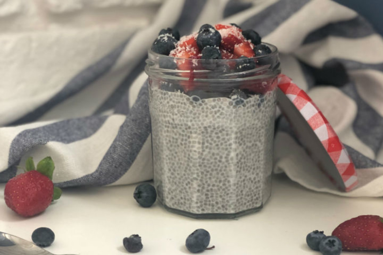 Şekersiz Hazırlanan: Chia Puding