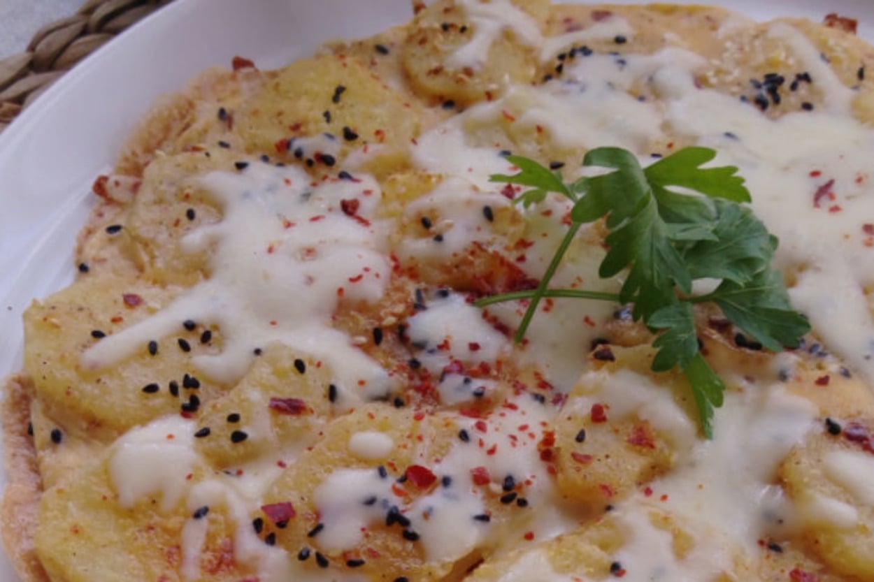 Simit Tadında: Patatesli Omlet
