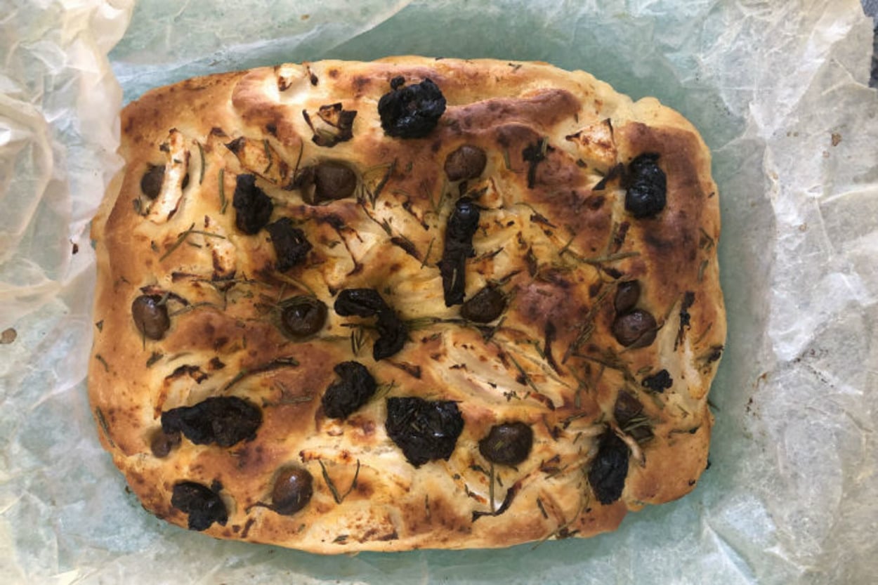 Bir İtalyan Ekmeği: Focaccia