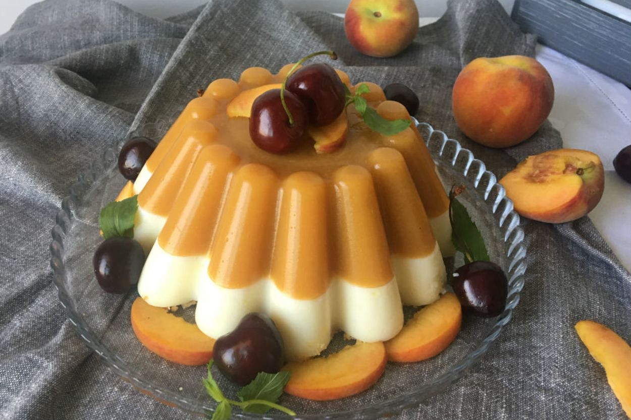Yazın Favorisi: Şeftalili Puding