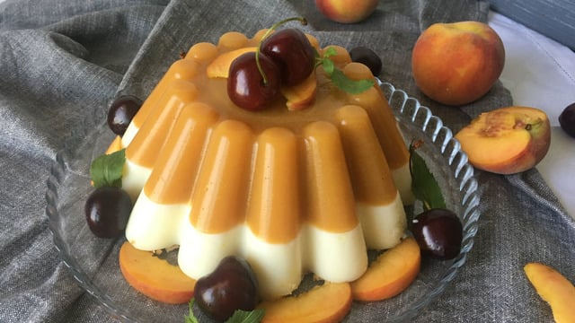 Yazın Favorisi: Şeftalili Puding