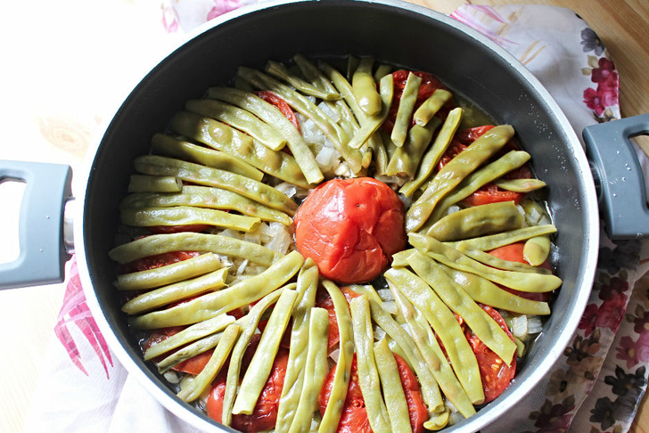 Zeytinyağlı Fasulye Dizmesi Tarifi