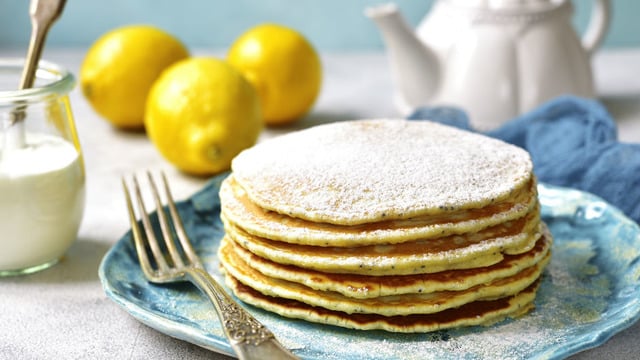 Muhteşem Dokusu ve Mis Gibi Kokusuyla: Limonlu Pancake