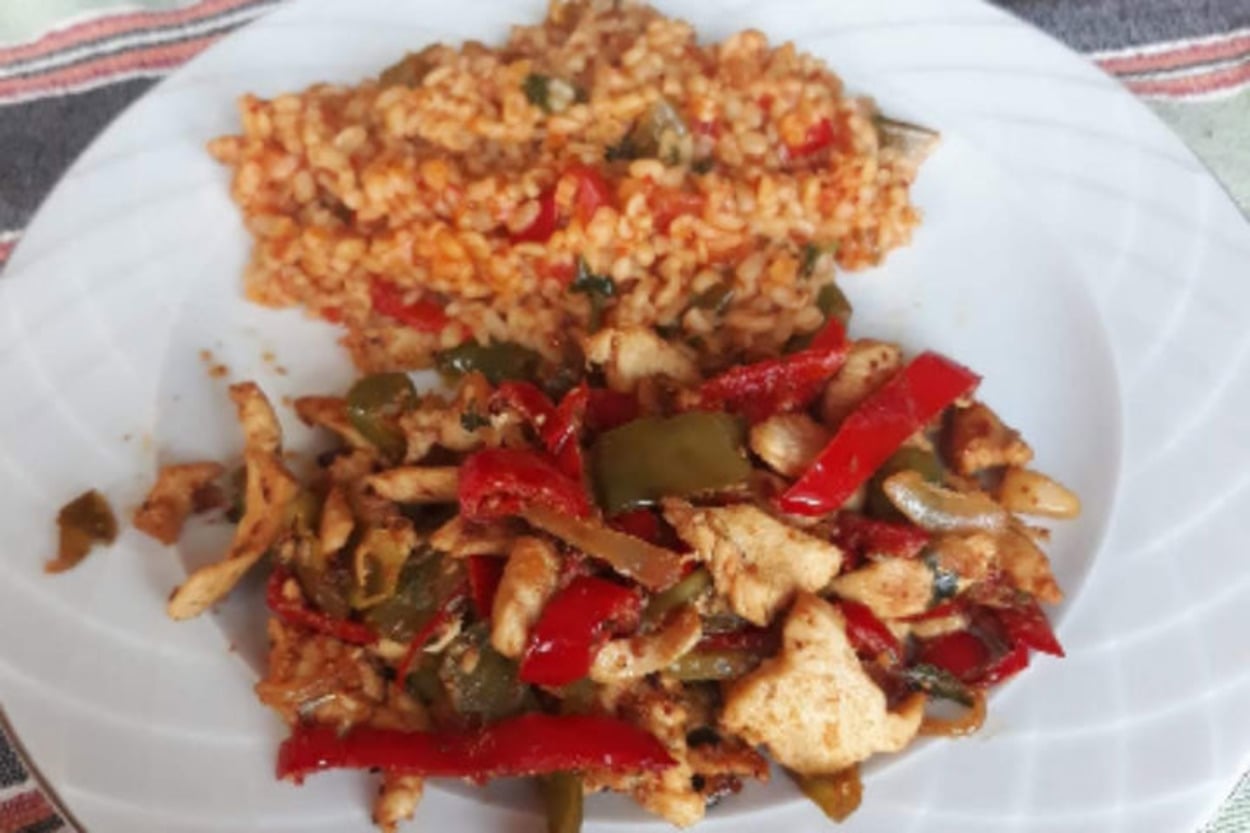 Çok Doyurucu: Tavuk Fajita