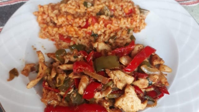 Çok Doyurucu: Tavuk Fajita
