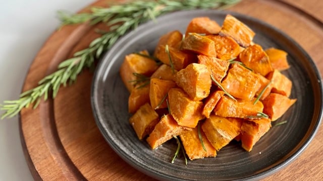 Lezzet Dolu: Fırında Tatlı Patates